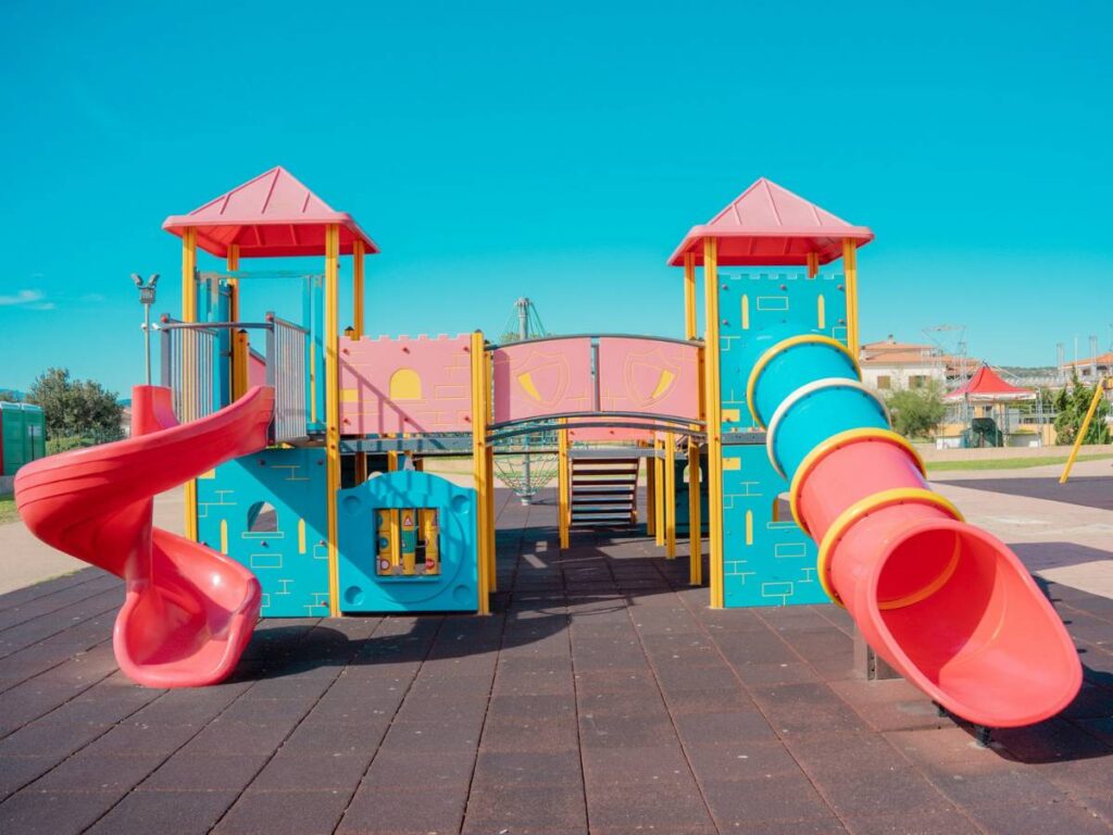 Fallschutzplatten Spielplatz