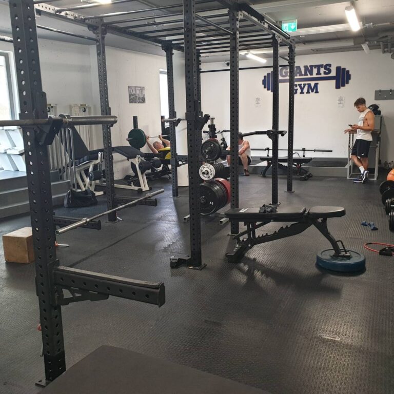 Gummimatten Fitnessstudio