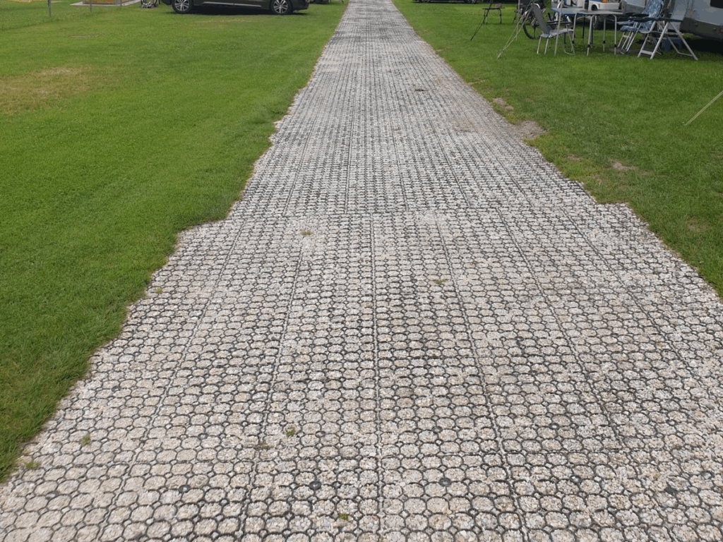 Parkplatz und Zufahrten Boden