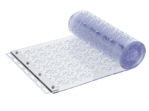 Fliegen-Streifenvorhang-Set PVC 2