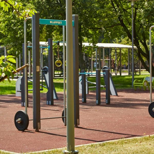 Outdorr Gym Boden Gummimatte